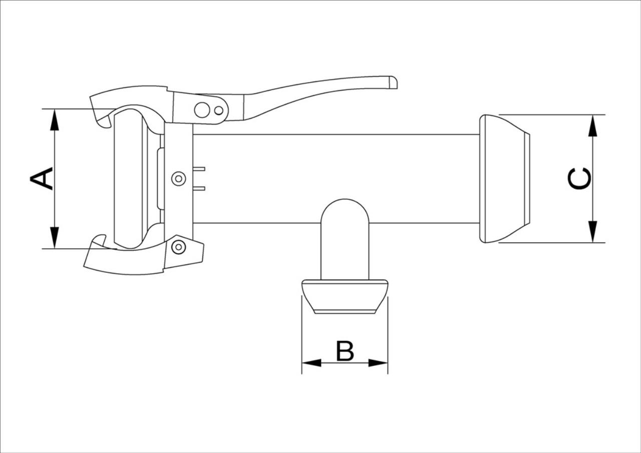 PERROT T-Stück reduziert