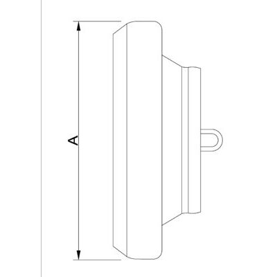 BAUER Blinddeckel Mutterteil NW 050