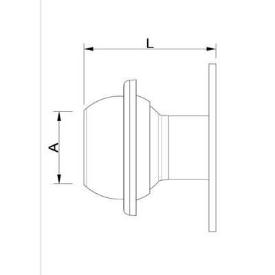 DIN-Flanschstutzen DN 100