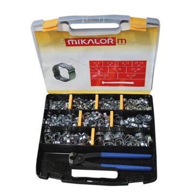 2-Ohr-Schlauchschellen-Sortiment 375-teilig