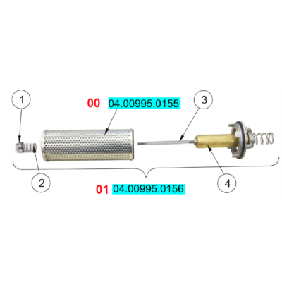 Hydraulikfilterelement Getriebe