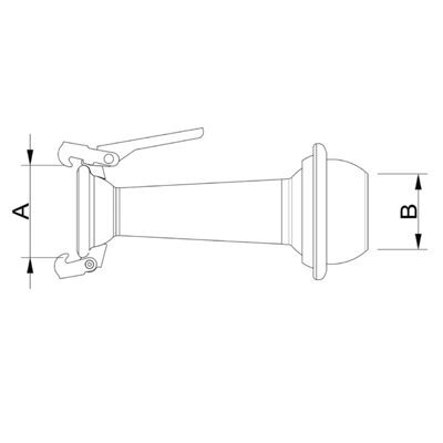 Adapter ITAL Mutterteil / BAZZOLI Vaterteil