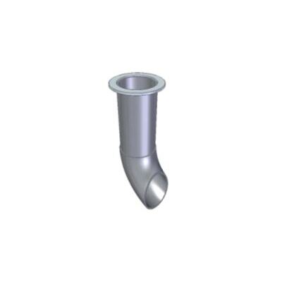 Standrohr L 600mm für Schachtrecycler