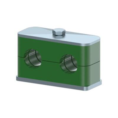 Rohrschelle doppelt Ø 06 mm