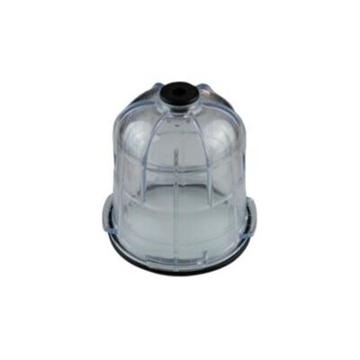 Klarsichttasse mit Drehverschluss