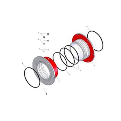 Flansch O-Ring zu DN200 - 8