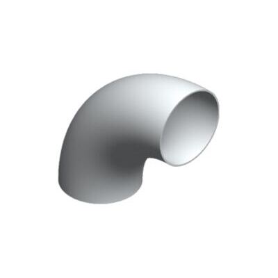 ALU-Rohrbogen 3d 90° Ø 89 x 3 mm