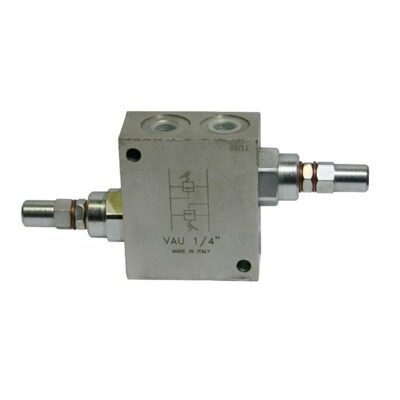 Schockventil doppelwirkend 1/4