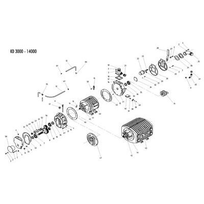 Pos. 43 / Pumpengehäuse zu KD-12000