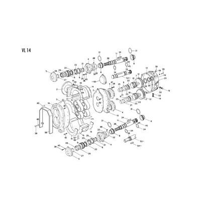 Blindwelle oben zu VL 14