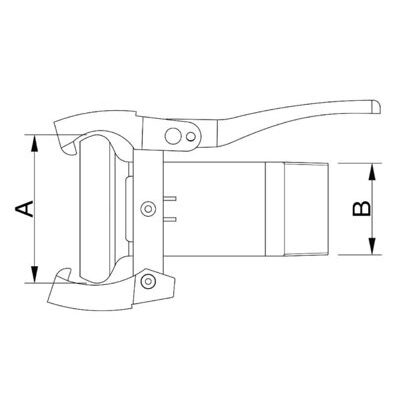 Gewindestutzen kurz NW 4