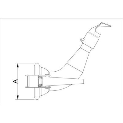 Breitverteiler ITAL Mutterteil NW 100