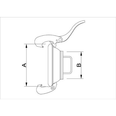 BAZZOLI Blinddeckel Mutterteil NW 150