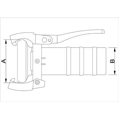 Schlauchtülle Standard NW 050
