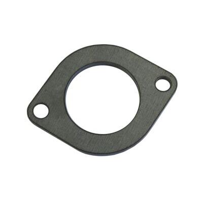 Flansch oval schwarz, zum Klemmen