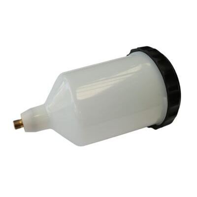 Fliessbecher 0,25 Liter, Kunststoff weiss