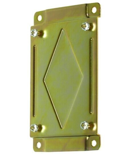 Ecodora Wandmontageplatte, Stahl verzinkt