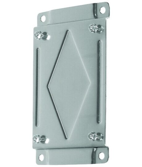 Ecodora Wandmontageplatte INOX
