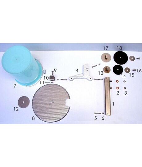 Abdeckblech zu Abstellventil AGRAR