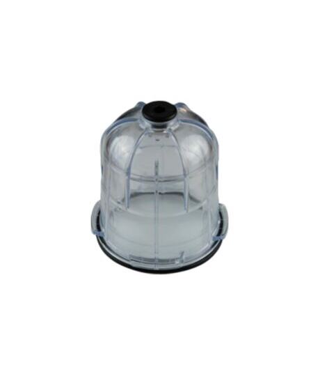 Klarsichttasse mit Drehverschluss