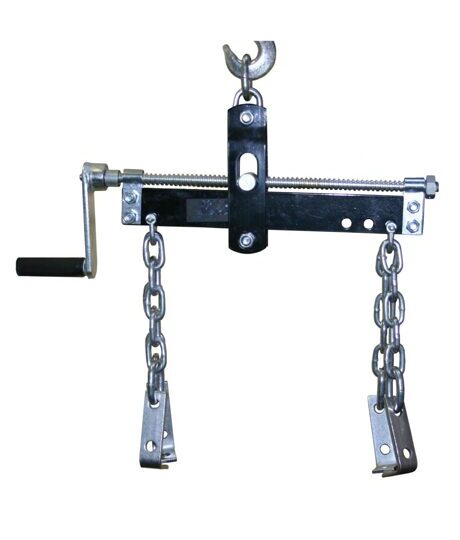 Positionierer mit seitlicher Handkurbel