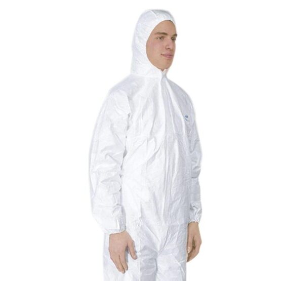 Schutzoverall mit Kapuze Grösse L