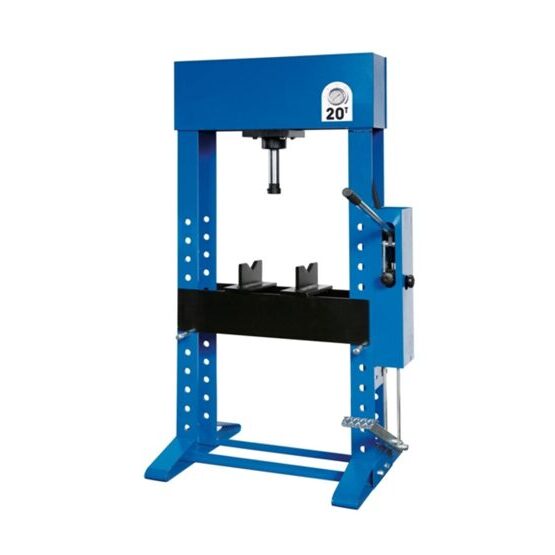 20 t Werkstattpresse mit V-Prismen