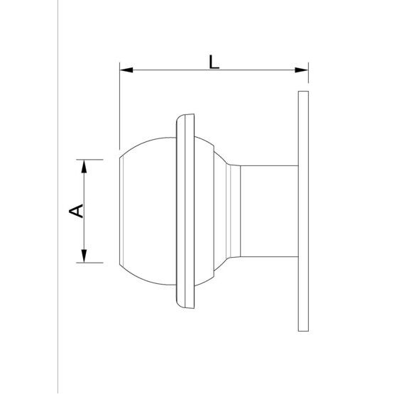 DIN-Flanschstutzen DN 100