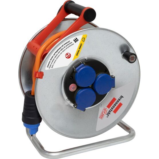 Kabeltrommel Stahlblech 25 Meter IP55