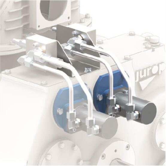 1 hydraulischer Schaltzylinder