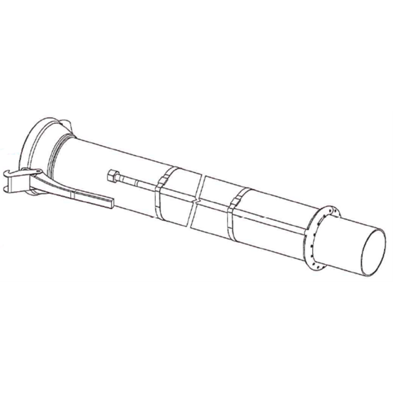 Saugrohr mit Wasserstrahlring PM133