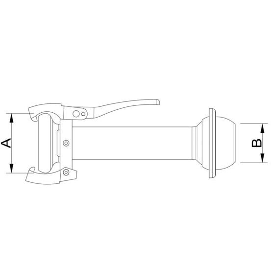 Adapter PERROT Mutterteil / ITAL Vaterteil
