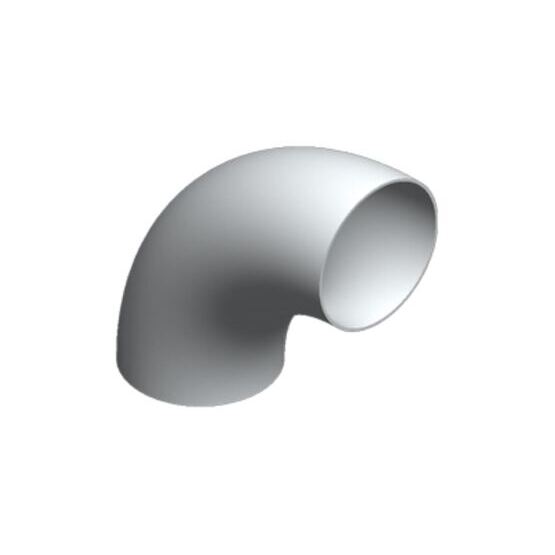 ALU-Rohrbogen 3d 90° Ø 89 x 3 mm