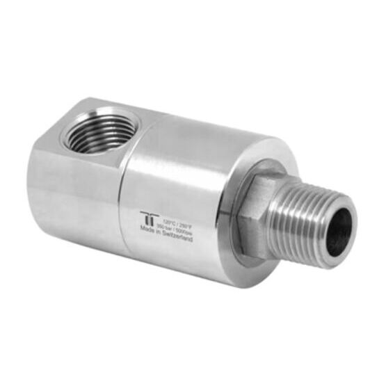 Drehgelenk 90° gross dreifach-gelagert INOX