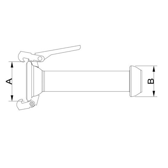 Adapter ITAL Mutterteil / PERROT Vaterteil