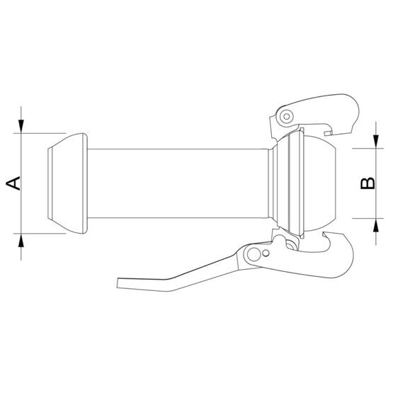 Adapter PERROT Vaterteil / BAUER Vaterteil
