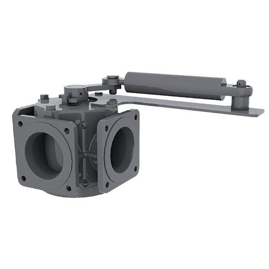 BP Hydraulischer 4-Wegehahn 6