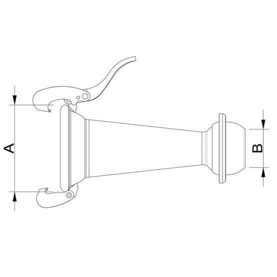 Adapter BAZZOLI Mutterteil / ITAL Vaterteil