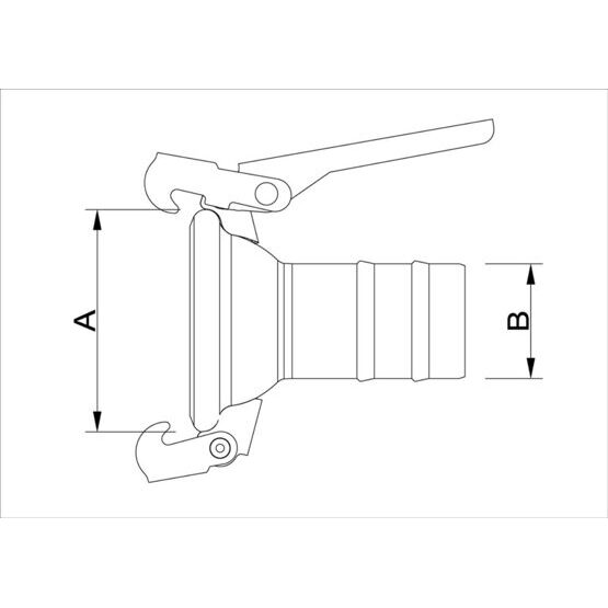 Schlauchtülle Standard NW 075