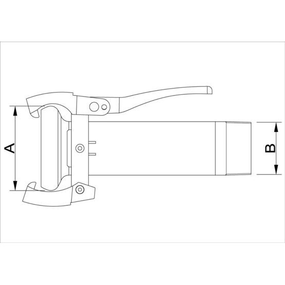 Gewindestutzen lang NW 1 1/2