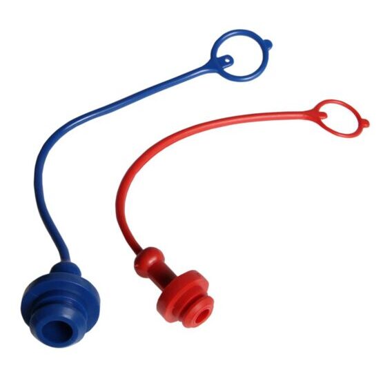 Staubschutz-Stecker Faster rot