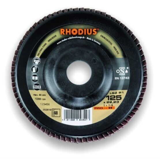 Lamellenschleifscheibe Edelstahl LSZ P1