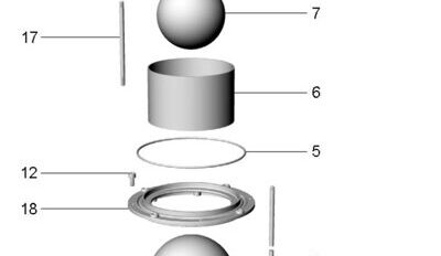 Doppelkugelabstellventil 8 Zoll Ersatzteile