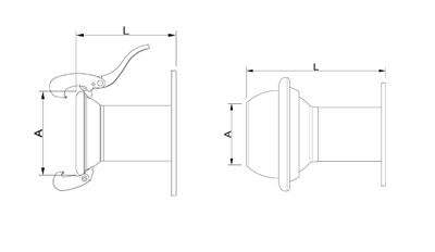 BAZZOLI Flanschstutzen