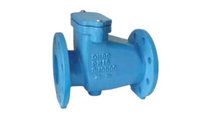 Rückschlagklappe mit Flansch